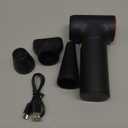 YEAHCO 10000mAh Compressed Air Duster,300000RPM Super Power Electric Air Duster,Cordless Rechargeable Air Duster Blower Jet Fan Replace Canned Air 3Gear Mini Air Blower for Pc,Computer, Keyboard