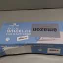 Dog Wheelchair for Back Legs, Adjustable Height/Length/Width, Sturdy Wheelchair with All-Terrain Shock-Absorbing Wheels, Mobility Support for Injured or Disabled Small & Medium Dogs & Cats (blue)