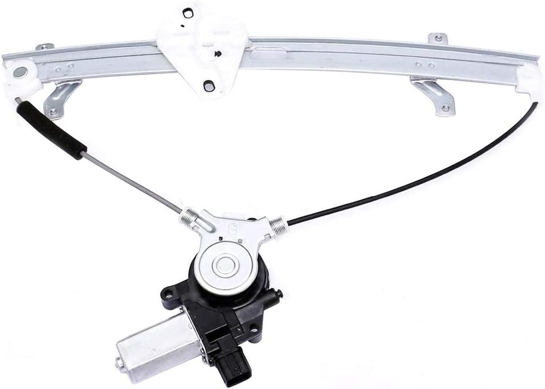 HICKS 741-306 Front Driver Left Side Power Window Regulator with Motor Compatible with 2003-2007 Honda Accord (4 Door Sedan)