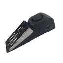 Door Stop Alarm, Door Stopper with 120DB Security Alarm, Floor Wedge Doorstop for Travel Apartment Home House (Pack of 2) (Black)