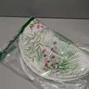 FunWheat Round Placemats Set of 6 Table Mats for Dining Tables Washable Non-Slip Place mats 15 Inch for Christmas(Christmas Tree, 6pcs)