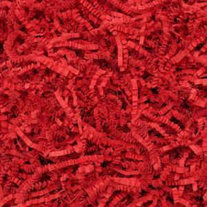 ROSYJUNE 1LB Crinkle Cut Paper Shred Filler, Red Shredded Paper for Gift Baskets Boxes Filling, Birthday Wedding Valentines Day Decoration