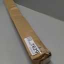 UNISHADES no Drill Cordless Roman Shades for Windows, 32" W 64" H - 100% Blackout - Linen - Beige