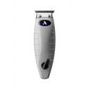 Andis 74055 Professional Corded/Cordless Hair & Beard Trimmer, Zero Gapped, Close Cutting Carbon Steel T-Outliner Blade, Grey