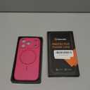 Magnetic for iPhone 17 Pro Case, [Matte Solid Color] [Full Camera Protection] Protective Case for iPhone 17 Pro - Hot Pink