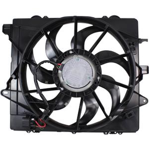 Engine Radiator Cooling Fan Assembly with Brushless Motor for Cadillac ATS 2016-2019 2.0L 3.6L, CTS 2016-2019 2.0L 3.6L, Chevrolet Camaro 2016-2020 2.0L 3.6L