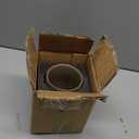 Ceramic Toothbrush Holder for Bathroom, Ceramic Toothbrush Cup, Toothpaste Organizer for Bathroom Countertop, Bathroom Storage Organizer (Black) 2.83"L x 2.83"W x 4.06"H