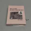 ZILAMPU Hair Curler Headband, No Heat Overnight Hair Curler, 70" Long Velour Lazy Hair Curls Roller Wrap for Women Girls Long Hair - Reddish Brown