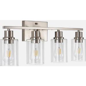 Blinghy 4 Light Wall Lamp Satin Nickel