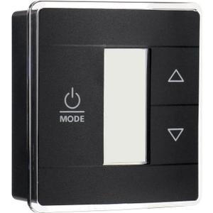 3316250.712 RV Single Zone Wall Thermostat Replacement for Dometic for RV/Camper Conditioners - Digital Temperature Display, Three Input Areas, Bright Blue Backlight Self-extinguishing-Black