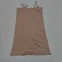 Malist Women Full Slip Crewneck Adjustable Spaghetti Strap Cami Under Dress, Small