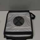 K KNODEL Car Trash Can, Waterproof Garbage Can, Trash Bag with Lid, Leak-Proof Car Bin, Trash Hanging Bag for SUV (Large, Black)