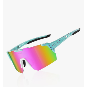 Sports Polarized Sunglasses, UV 400 Protection Sunglasses Women, Mens Sunglasses for Cycling, Biking, Running