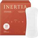 Inertia The Prism Red Panty Liner 100% Organic Cotton Cover-to-Core Korean Panty Liner, Ultra Thin & No Wings | Hypoallergenic, Quick Absorption, Chlorine-Free & Fragrance-Free (Pack of 1)