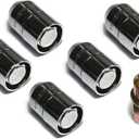 Rugged Ridge | Wheel Lug Nut Lock Kit, 5 Piece, 1/2-20 Thread, Chrome | 16715.20
