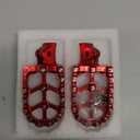 AnXin Foot Pegs Footpegs Footrest Foot Pedals Rests CNC For Z50R 80-99 XR70R 97-03 XR80R XR100R 85-03 CRF80F CRF100F 05-13 Motorcycle Red