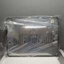 Amorho Black Bathroom Mirror, 24x32 Inch Thick Metal Framed Wall Mirrors for Over Sink, Bedroom, Living Room, Entryway, Rectangle Wall-Mounted Mirrors (Horizontal/Vertical).