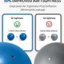 Trideer Pilates Ball - 7-8 inch with Pump, Small Core Ball for Yoga, Barre, Physical Therapy