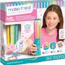 Make It Real: Swift Clicks  Heishi Bracelet Maker  2047pc, DIY Jewelry Craft Kit, Design & Make 23 Bead Bracelets, RotateClickWear, Girls Kids 8+