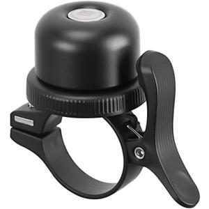 ROCKBROS Bike Bell for Apple AirTag Hidden Bike Mount Bike AirTag Holder GPS Tracker Bike Bell Anti-Theft for Adults Suitable for 0.87''/22.2, 1''/25.4, 1.25''/31.8mm Diameter Handlebar (Black)