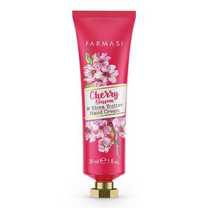 2 x FARMASi Hand Cream with Shea Butter, Deep Moisturizing Hand Lotion for Dry Hands, Fast-Absorbing Lightweight Formula, Daily Hand Care, Travel Size, 1 fl oz, Cherry Blossom & Shea Butter