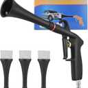 car Cleaning air Blow Gun Compressor Tools Accessories auto Detailing Supplies Interior attachments blowguns 4-piece kit Set - Uses Air Compressor - Blasts Dust, Dirt & Grime Fast