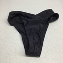 Shero Thong Period Maternity, Postpartum Panties, Leakproof, Odor & Moisture Control Underwear for Women & Teens (Medium, Black)