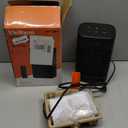 Portable Space Heater for Indoor Use 1500W Personal Ceramic Heater with 3 Heat Settings ECO Mode Overheat Protection Remote Control Small Heater for Room Office Black