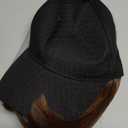 doremi Hat with Hair Attached for Women Synthetic Hat with Hair Adjustable with Hair Suitable for Daily Use