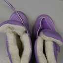 UBFEN Kids Snow Boots Boys Girls Winter Warm Waterproof Outdoor Slip Resistant Cold Weather Unisex Shoes (Toddler/Little Kid/Big Kid) (F/Light Purple)