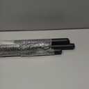 Livabber Industrial Pipe Clothes Rack, Heavy Duty Detachable Iron Garment Rack Wall Mounted, Rustic Saving Space Clothes Bar Multi-Purpose Hanging Rod for Bedroom, Closet, Black (50 Inch)