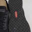 Skechers Womens Squad Sr Food Service Shoe (9, Black)