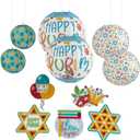 Fun Express Purim Party Paper Decorating Kit - 11 Pieces