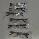 Gaoye 6 pack 2.0 Executive Style Reading Glasses Men - Durable Readers with Blue Light Filtering- Comfortable Fit with TR90 Frames (Black)