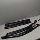 Auto Ventshade [AVS] In-Channel Rain Guards For 2009 - 2014 Ford F-150, SUPERCREW ONLY; 2010 - 2014 SVT Raptor, SUPERCREW ONLY | Window Vent Visors, 4 pcs. - Smoke | 194155