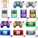 12Pcs Video Game Party Favors for Kids,Mini Game Console Keychain for Kids Boys Birthday Supplies Gaming Party Favors Classroom Prizes