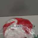 Shinymoon 7 Pcs Mrs. Claus Costume for Women Santa Claus Costume Thick Velvet Santa Dress Outfit for Christmas Party (Large, Red)