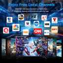 Digital Antenna for Smart TV Indoor, with Amplifier, Support 4K 8K 1080P for Smart/Old TVs-38FT Coax Cable