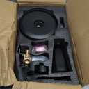 Tub Shower Faucet Set Valve Included with 6-Inch Rain Shower Head and Tub Spout Single-Handle Tub and Shower Trim Kit Matte Black