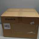 Uiankik 19.7IN Modern Pendant Light for Dining Room Hallway Light Restaurant Hanging Lamp E26 Base Japanese Wabi Sabi Style Bird Nest Shape Lighting Fixture(White,50CM)