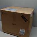 IRIS USA 32 Qt Stackable Plastic Storage Bins with Lids, 4 Pack - BPA-Free, Made in USA - See-Through Organizing Solution, Latches, Durable Nestable Containers, Secure Pull Handle - Clear