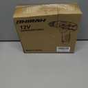 Cordless Drill Set, 12V Power Drill Kit with Battery and Charger, 3/8" Keyless Chuck, 25+1 Torque Setting, Built-in LED, Electric Driver Tool for Home DIY Projects (Blue)