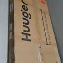 Huuger Folding Desk for Small Spaces, 31.5 Inch Foldable Computer Table, for Home Office, Study, Bedroom, Dorm, Space Saving, Small Writing Work Office Computer Desk, Easy to Fold, Rustic Brown