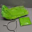 4 Pcs Halloween Bright Green Large Single Eye Monsters Costume Accessories Set Including Devil Horn Headband Stocking Pantyhose Green Tutu Skirt Eye Transfer Sticker for Women Halloween Cosplay Party