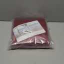 10x10ft Wrinkle Free Burgundy Backdrop Curtain for Parties Soft Fabric Drapes Wedding Curtain Backdrop for Birthday Party Decorations Background for Photography 5x10ft, 2 Panels