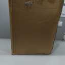 Bedside Commode - Rolling Shower Chair with Wheels - Portable Toilet for Elderly - Rear Locking Wheels 7-qt Commode Bucket Included, HDB-601A