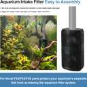 Aquarium Filter Intake Guard Fits for Fluval Aquarium Filter FX2/FX4/FX6, Aquarium Intake Guard Fish Safe Filter Cover Aquarium Filter Accessories