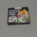 ARTISTRO 42 Acrylic Paint Pens, Art Set Acrylic Markers for Textile, Canvas, Rock, Glass, Wood, Paper, Pumpkin, DIY, Paint Markers for Kids and Adults