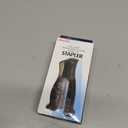 Officemate Full Strip Plastic Transparent Stand-Up Stapler, 20 Sheet Capacity, Black (97701)