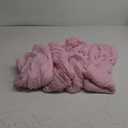 4 Pack Cheesecloth Table Runner Rustic Sheer Boho Gauze 35 x 120 Inch Long Centerpiece Cheese Cloth for Bridal Baby Shower Summer Spring Decorations Blushing Pink